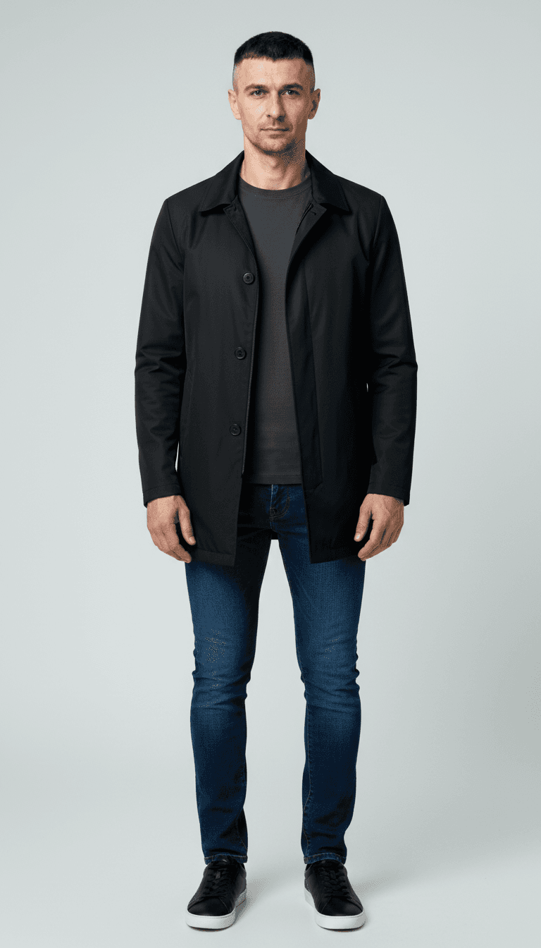 The Mercer Jacket - Charcoal